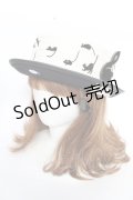 Coco&Ami / ぐるっとまわって猫ふんじゃった！  紺 Y-25-10-16-031-LO-AC-SZ-ZY