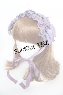 画像1: Vallee lys / Lace Enchantment Headdress  パープル Y-25-10-16-035-GO-AC-SZ-ZY