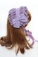 画像3: Vallee lys / Lace Enchantment Headdress  パープル Y-25-10-16-035-GO-AC-SZ-ZY (3)