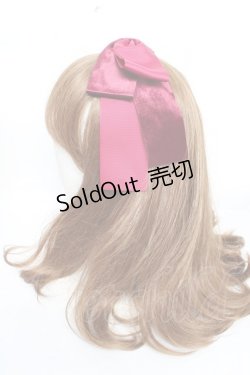 画像2: 【SALE】Maria pipi / グログランリボンカチューシャ  ワイン Y-25-10-16-040-EL-AC-SZ-ZT486-F005