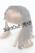 Reizend / レースバブーシュカクリップ  黒 Y-25-10-18-049-GO-AC-SZ-ZY