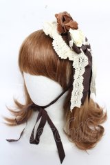 BABY,THE STARS SHINE BRIGHT / Rose Partyヘッドドレス  ブラウン Y-25-10-18-051-BA-AC-SZ-ZY