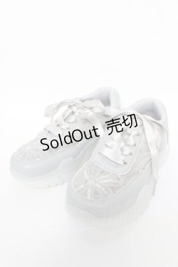 画像1: m petit by misako / AMチュールスニーカー M 淡水色 Y-25-10-18-060-LO-SH-SZ-ZY