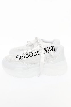 画像2: m petit by misako / AMチュールスニーカー M 淡水色 Y-25-10-18-060-LO-SH-SZ-ZY