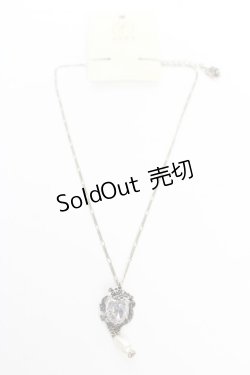 画像2: axes femme / ストーンバタフライネックレス  シルバー Y-25-10-18-008-AX-AC-SZ-ZY