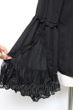 画像3: axes femme kawaii / ドットチュール姫袖ブラウス M 黒 Y-25-10-18-070-AX-BL-SZ-ZY