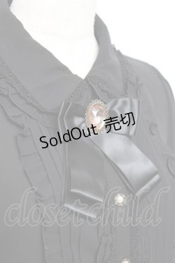 画像4: axes femme kawaii / ドットチュール姫袖ブラウス M 黒 Y-25-10-18-070-AX-BL-SZ-ZY