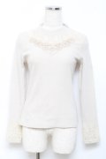 axes femme / プチスタンドインナープルオーバー M ベージュ Y-25-10-18-073-AX-TO-SZ-ZY