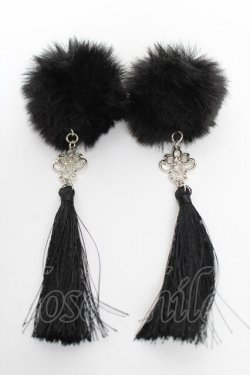 画像1: axes femme POETIQUE / チャイナヘアークリップセット  黒 Y-25-10-18-014-AX-AC-SZ-ZY