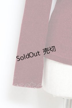 画像3: axes femme / パール付きハイネックニット M 黒 Y-25-10-18-094-AX-TO-SZ-ZY