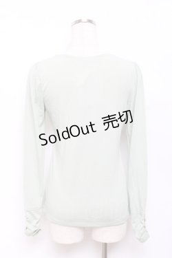 画像2: axes femme / ガーデンインナープルオーバー M ミント Y-25-10-18-098-AX-TO-SZ-ZI