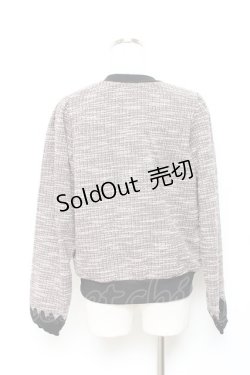 画像2: axes femme / ツイードトップス  茶 Y-25-10-18-101-AX-JA-SZ-ZY