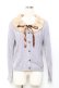 画像1: axes femme / ファーティペット付カーデ M ラベンダー Y-25-10-18-107-AX-TO-SZ-ZY (1)