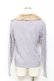 画像2: axes femme / ファーティペット付カーデ M ラベンダー Y-25-10-18-107-AX-TO-SZ-ZY (2)