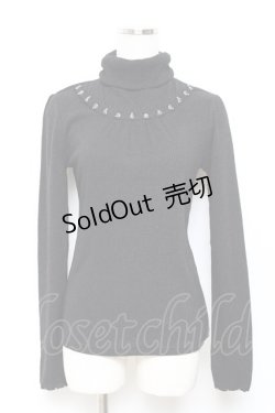 画像1: axes femme / パール使いリブタートル M ワイン Y-25-10-18-111-AX-TO-SZ-ZI