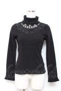 axes femme / パール使いリブタートル M 黒 Y-25-10-18-112-AX-TO-SZ-ZY