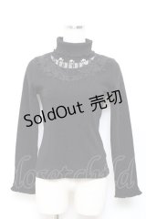 axes femme / パール使いリブタートル M 黒 Y-25-10-18-112-AX-TO-SZ-ZI