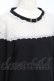 画像3: axes femme POETIQUE / レース切り替えトップス  黒 Y-25-10-18-113-AX-TO-SZ-ZY (3)