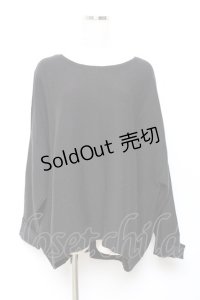 axes femme / バックリボンドルマンニット M 黒 Y-25-10-18-118-AX-TO-SZ-ZY