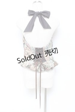 画像2: axes femme POETIQUE / ペプラムゴブランベスト M キナリ Y-25-10-18-121-AX-TO-SZ-ZY