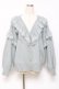 画像1: Rojita / レースフリルニットカーデ M ミント Y-25-10-18-123-LO-TO-SZ-ZY (1)