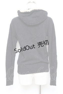 画像2: Emily Temple cute / ロゴ刺繍パーカー  黒 Y-25-10-18-128-ET-TO-SZ-ZY