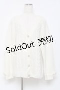 LIZ LISA / ニットカーディガン  白 Y-25-10-18-131-LO-TO-SZ-ZY