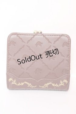 画像1: axes femme / モノグラム折財布  茶 Y-25-10-18-022-AX-ZA-SZ-ZY