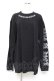 画像1: NieR Clothing / ロゴグラフィックカットソー F 黒 Y-25-10-18-134-PU-TS-SZ-ZY (1)