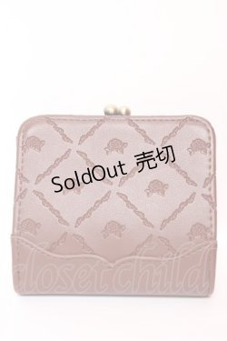 画像2: axes femme / モノグラム折財布  茶 Y-25-10-18-022-AX-ZA-SZ-ZY