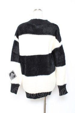 画像2: KRY CLOTHING / NORIMESI F 白×黒 Y-25-10-18-142-EL-TO-SZ-ZY