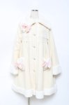 画像1: BABY,THE STARS SHINE BRIGHT / ドットリボンハートマーガレットコート  アイボリー Y-25-10-18-154-BA-CO-SZ-ZT0205S (1)