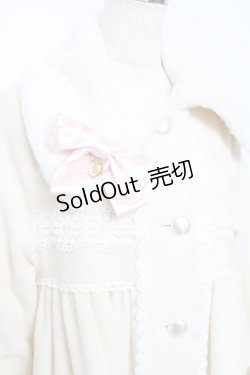 画像4: BABY,THE STARS SHINE BRIGHT / ドットリボンハートマーガレットコート  アイボリー Y-25-10-18-154-BA-CO-SZ-ZT0205S