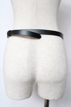 画像2: axes femme / 牛革細ベルト  シルバー Y-25-10-18-024-AX-ZA-SZ-ZY