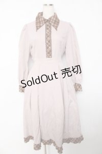 axes femme / デリスショコラシャツワンピース F ピンク Y-25-10-18-171-AX-OP-SZ-ZI