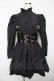 画像1: Manon Mimie / harness Ribbon ワンピース  黒 Y-25-10-18-179-LO-OP-SZ-ZY (1)
