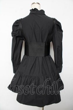 画像3: Manon Mimie / harness Ribbon ワンピース  黒 Y-25-10-18-179-LO-OP-SZ-ZY