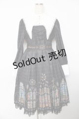 CEL / ステンドグラス眠り姫ワンピース L 黒 Y-25-10-18-180-LO-OP-SZ-ZY
