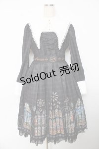 CEL / ステンドグラス眠り姫ワンピース L 黒 Y-25-10-18-180-LO-OP-SZ-ZY