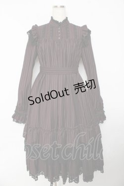 画像1: 星箱works / リリィ・リドル ワンピース(スタンドカラー) M ワイン Y-25-10-18-181-PU-OP-SZ-ZY