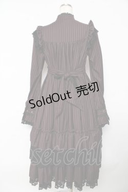 画像2: 星箱works / リリィ・リドル ワンピース(スタンドカラー) M ワイン Y-25-10-18-181-PU-OP-SZ-ZY