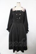 m petit by misako / サンリオキャラクターズコラボ クロミセーラーワンピース L 中黒 Y-25-10-18-185-LO-OP-SZ-ZY