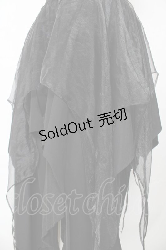 画像3: alice auaa / レイヤードスカート 4 ブラック Y-25-10-18-206-AA-SK-SZ-ZY (3)