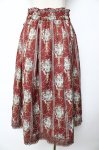 画像2: axes femme / シャンデリアフラワー柄スカート F 赤 Y-25-10-18-219-AX-SK-SZ-ZT521 (2)