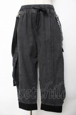 画像1: KRY CLOTHING / IRUKA５　パンツ  ブラックデニム Y-25-10-18-226-EL-PA-SZ-ZY