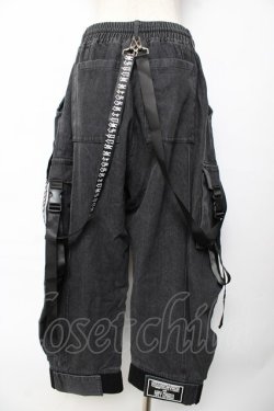 画像2: KRY CLOTHING / IRUKA５　パンツ  ブラックデニム Y-25-10-18-226-EL-PA-SZ-ZY