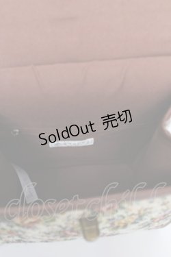 画像3: axes femme / ゴブランショルダーバッグ  茶 Y-25-10-18-035-AX-BG-SZ-ZY