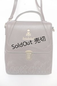 m petit by misako / NINA‘S 2WAYバッグ  濃茶 Y-25-10-18-036-LO-BG-SZ-ZY