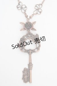 axes femme / キーモチーフネックレス  アンティーク Y-25-10-18-004-AX-AC-SZ-ZY