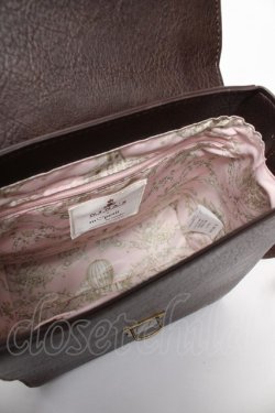 画像3: ｍ petit by misako / NINA‘S 2WAYバッグ  濃茶 Y-25-10-18-036-LO-BG-SZ-ZY